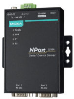 Logo Moxa serveur serial device, 2 port, rs-232, nport-5210a 19006201