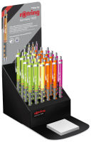 Logo Rotring stylo  bille rtractable tikky neon, prsentoir 5021303