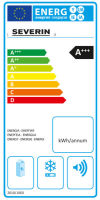 Logo Severin rfrigrateur de table ks 9829, blanc, volume: 119 l 96270129