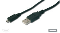Logo Digitus c�ble usb 2.0, fiche usb-a m�le - fiche micro usb-b 11005703