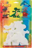 Logo Hama plaques 'crocodile, dauphin, hippopotame', sous blister 58140166