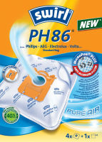 Logo Swirl sac d'aspirateur ph 96, avec filtre microporplus 9509370