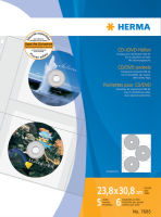 Logo Herma pochette perfore cd/dvd pour 6 cd, a4, 306,5 x 233 mm 6500523