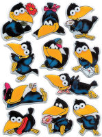 Logo Herma sticker magic 'corbeaux', yeux mobiles 6501239