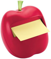 Logo Post-it d�vidoir z-notes, en forme de pomme, rouge 9006714