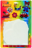 Logo Hama plaques pour perles � repasser midi, grand, blister 58140045