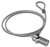 Logo Ednet cadenas pour pc portable  combinaison, 4 chiffres 8064134