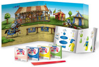 Logo Fimo kids kit de modelage form & play 'knight', niveau 3 57890068