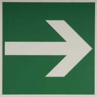 Logo Smartboxpro etiquette de signalisation 'voie d'�vacuation', 71600146