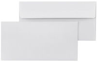 Logo Gmund enveloppes vergé, format dl, blanc 8009124