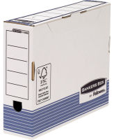 Logo Fellowes bankers box system caisse d'archivage, bleu, 55099940