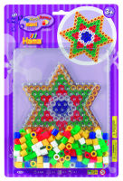 Logo Hama perles  repasser maxi 'toile', sous blister 58140150