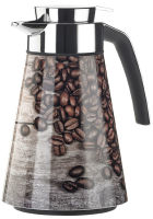 Logo Emsa pichet isotherme cone decor, 1 litre, motif: caf 6460399