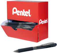 Logo Pentel stylo � bille r�tractable wow bk440, bleu, 36+12 5232287