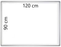 Logo Tableau blanc d'ecriture et de projection 120 cm x 90 cm - franken  70011110