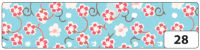 Logo Folia rubans autocollants déco washi-tape, étoile-fleur 57905481