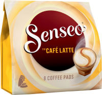 Logo Senseo dosette de caf 'cafe latte', en paquet de 8 9540036