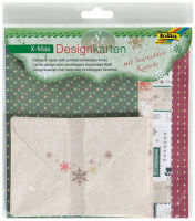 Logo Folia cartes de noel 'x-mas', enveloppes inclue, a6 57905518