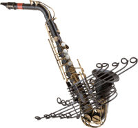 Logo Dco style vintage saxophone 7439