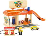 Logo Garage automobile avec station service 10799