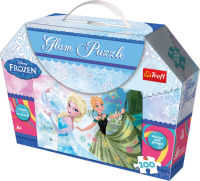 Logo Puzzle  paillettes 100 pices 