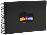 Logo Exacompta album photos � spirales iderama, 230 x 160 mm 8701400