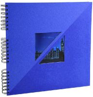 Logo Exacompta album photos � spirales twist, 320 x 320 mm 8701404