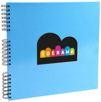 Logo Exacompta album photo � spirales iderama, 320 x 320 mm, 8701375