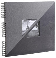 Logo Exacompta album photos � spirales twist, 320 x 320 mm 8701405