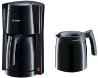 Logo Severin machine  caf ka 9234, 2 verseuses thermos, noir 96270006
