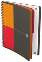 Logo Oxford cahier activebook i-connect spirale 160 pages l6mm 18,5x25cm (format tablette). couverture pp 275173