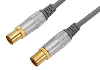 Logo Ednet cÃ¢ble d'antenne, connecteur mÃ¢le coaxial - connecteur 8084601
