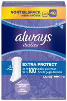 Logo Always protge-slip extra protect large, pack promo 6430537