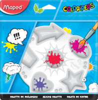 Logo Maped palette de mlanges color'peps, en plastique, blanc 82811410