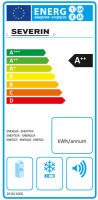 Logo Severin mini-rfrigrateur ks 9958, argent 96270130