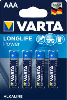 Logo Varta pile alcaline 'longlife power', mignon (aaa/lr3) 3060890