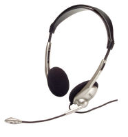 Logo Casque multimedia pc  / carte son serre-tete gn-501sc