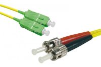 Logo Jarretière optique duplex monomode os2 9/125 sc-apc/st-upc jaune - 10 m 392364