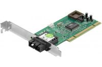 Logo Carte r�seau pci fibre optique 100fx sc + low profile + wol 311701