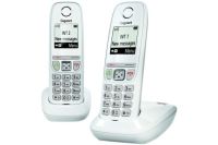 Logo Gigaset, produit rfrence : giga as 470 duo blanc