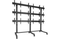 Logo Chief support mur d images � roulettes lvm3x3u 3 x 3 �crans 903-c-517