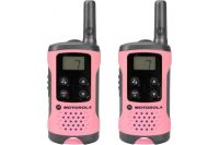 Logo Motorola tlkr t41 2 talkies walkies 4 kms rose 283442