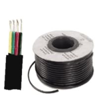 Logo Rouleau de c�ble m�plat rj11 4 fils 100m 3101