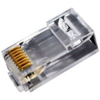 Logo Sachet 10 connecteurs rj45 u/utp cat 6 sans insert c6cu1