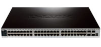 Logo Switch l2 48 ports giga poe at 370w + 4 sfp+ dgs3420-52p