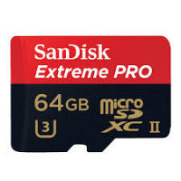 Logo Micro sd 64go - ext pro microsdxc uhs-ii 64gb sdsqxpj-064g-gn6m3