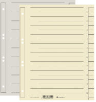 Logo Exacompta intercalaires, a4 extra large, gris 8701511