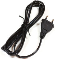 Logo Cable secteur 1.8m noir eu 600024