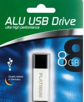 Logo Alu-usb clef usb 2.0 alu drive -platinum- f95854