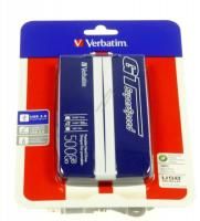 Logo Gt superspeed disque dur externe 500gb  /usb3.0 , bl/wh f552404